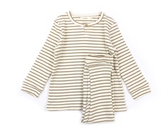 Lil Atelier pyjamas turtledove stripes